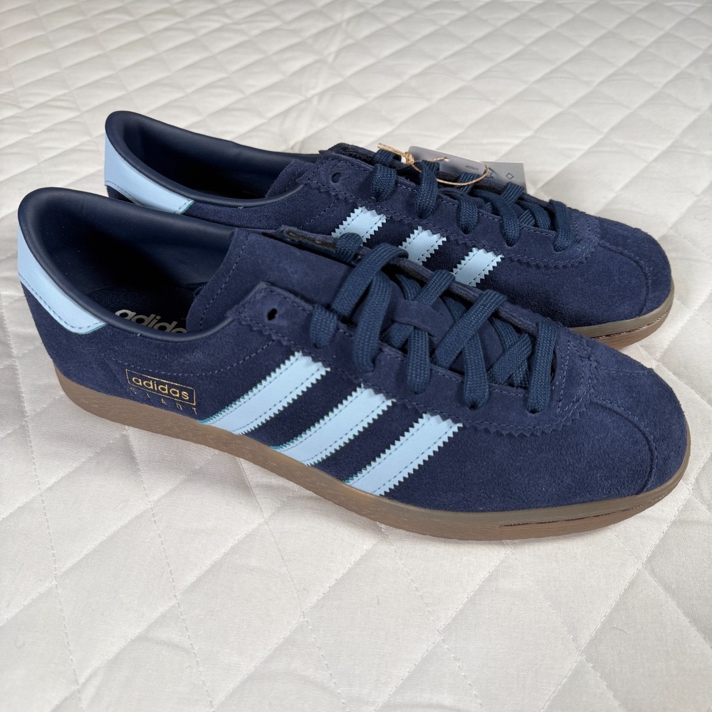 adidas Stadt Navy Blue and Light Blue Men’s Sneakers